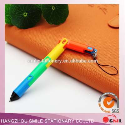 Customized Logo Led Light Pen Plastic Promotional Light up Ballpen